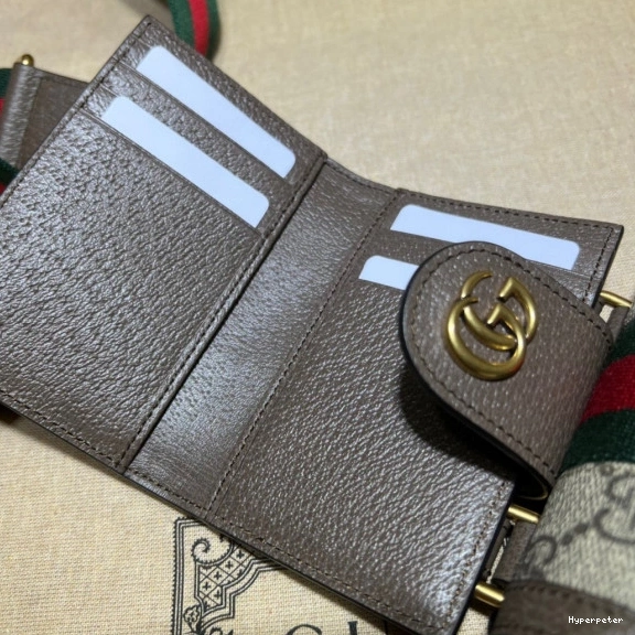 Hyperpeter detachable GUCCI GG wallet Ophidia and bag mini 0810